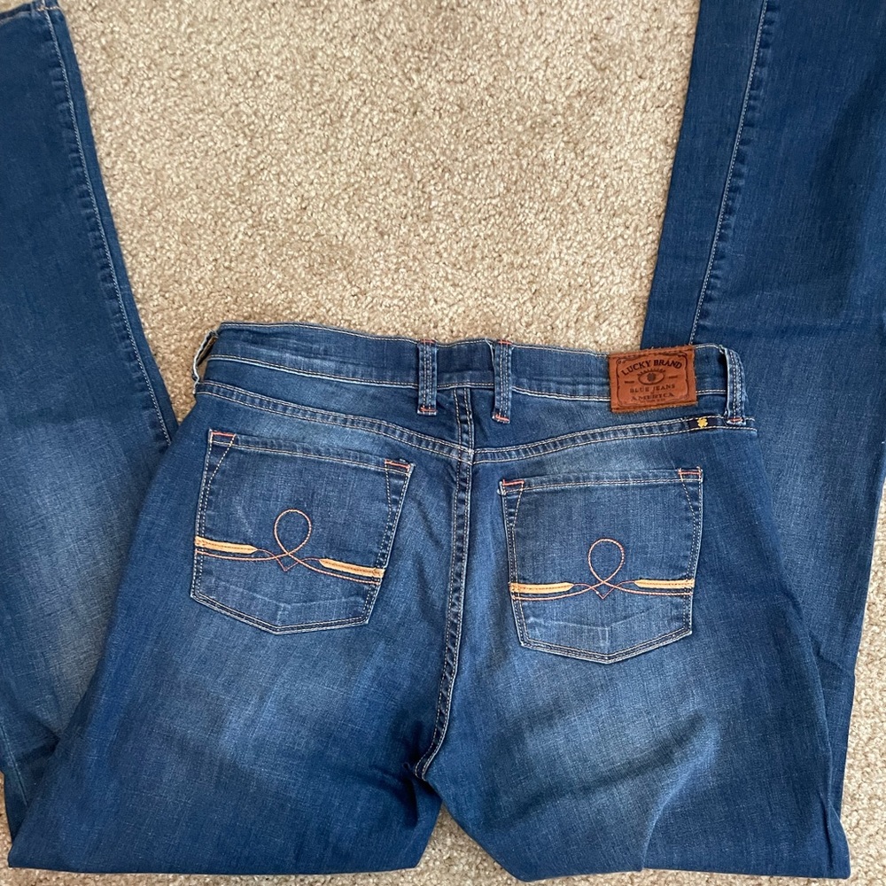 Lucky Brand Sz 8 Boot Cut - Picture 2 of 3